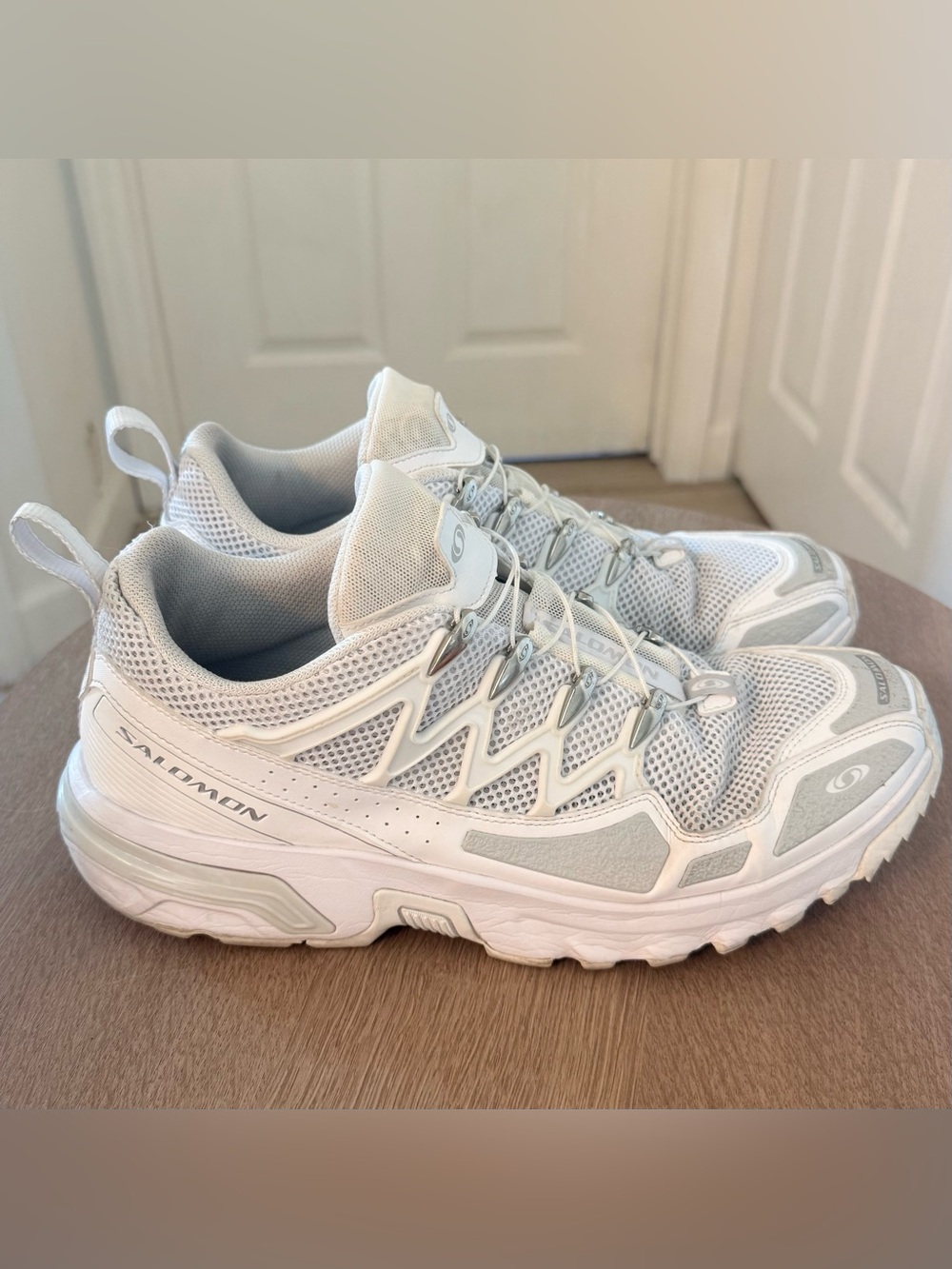 SALOMON - ACS+ OG 'White Footwear Silver’ Size 11.5 Men / 12.5 Women